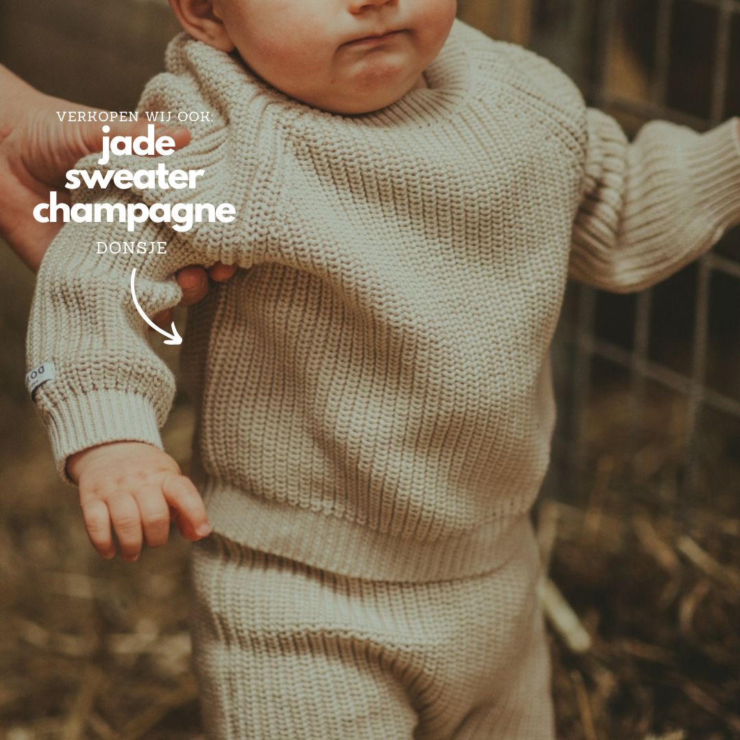 Donsje Luca trousers champagne