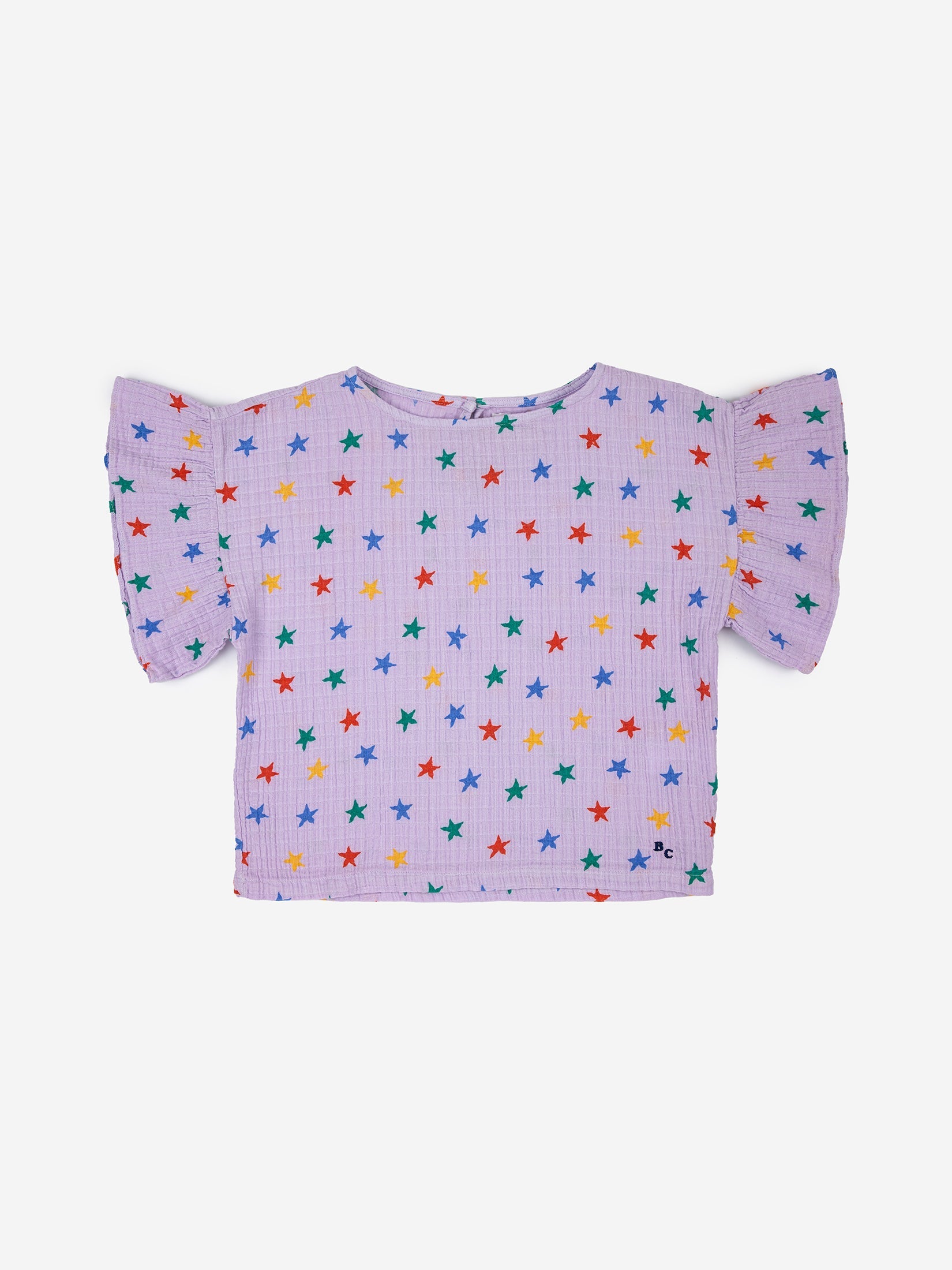 Multicolor Stars woven top - Charly's