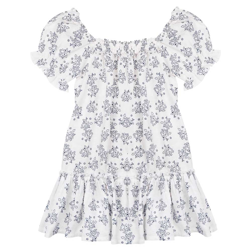 The New Society ATENEA DRESS ROSES PRINT