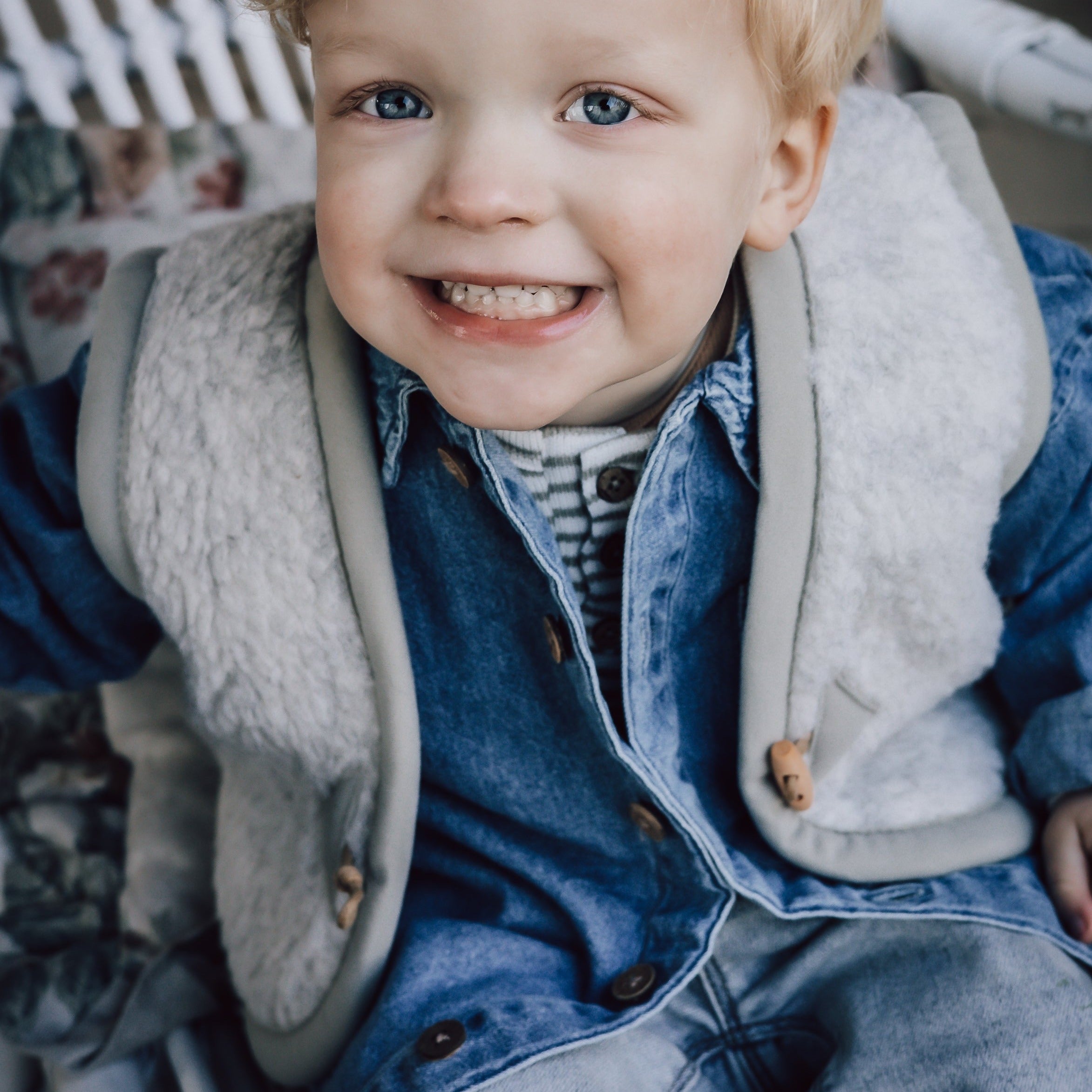 Alwero Bodywarmer junior grijs