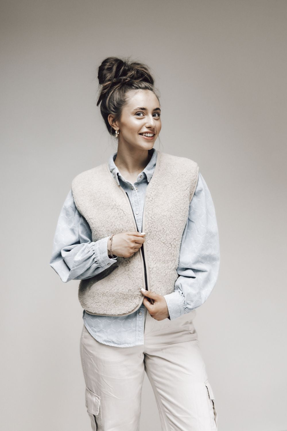 bodywarmer light Pos sand Adult