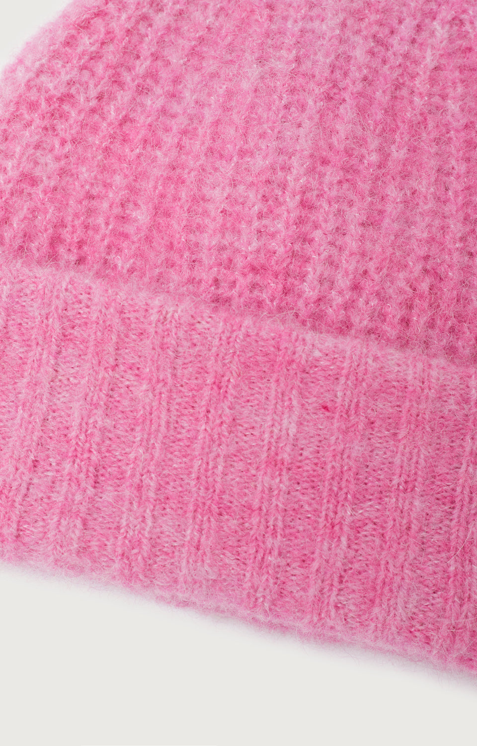 Rose muts van wol van american vintage closup