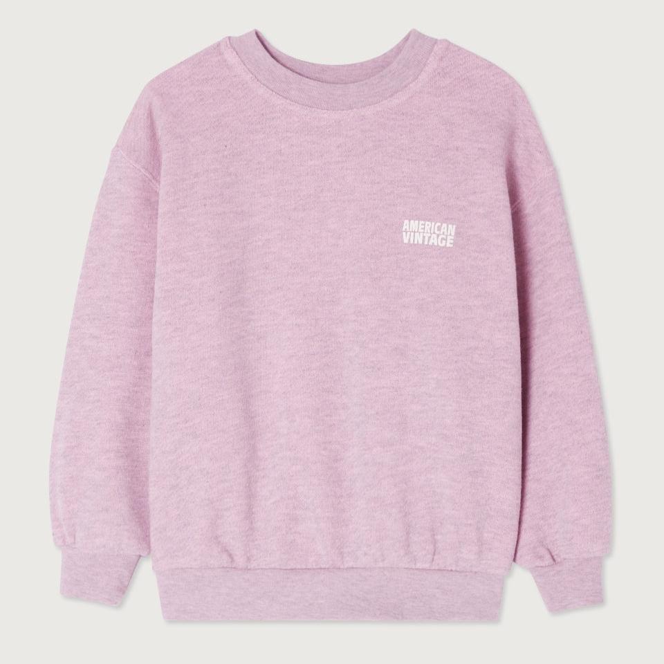 American Vintage Trui satin surteint