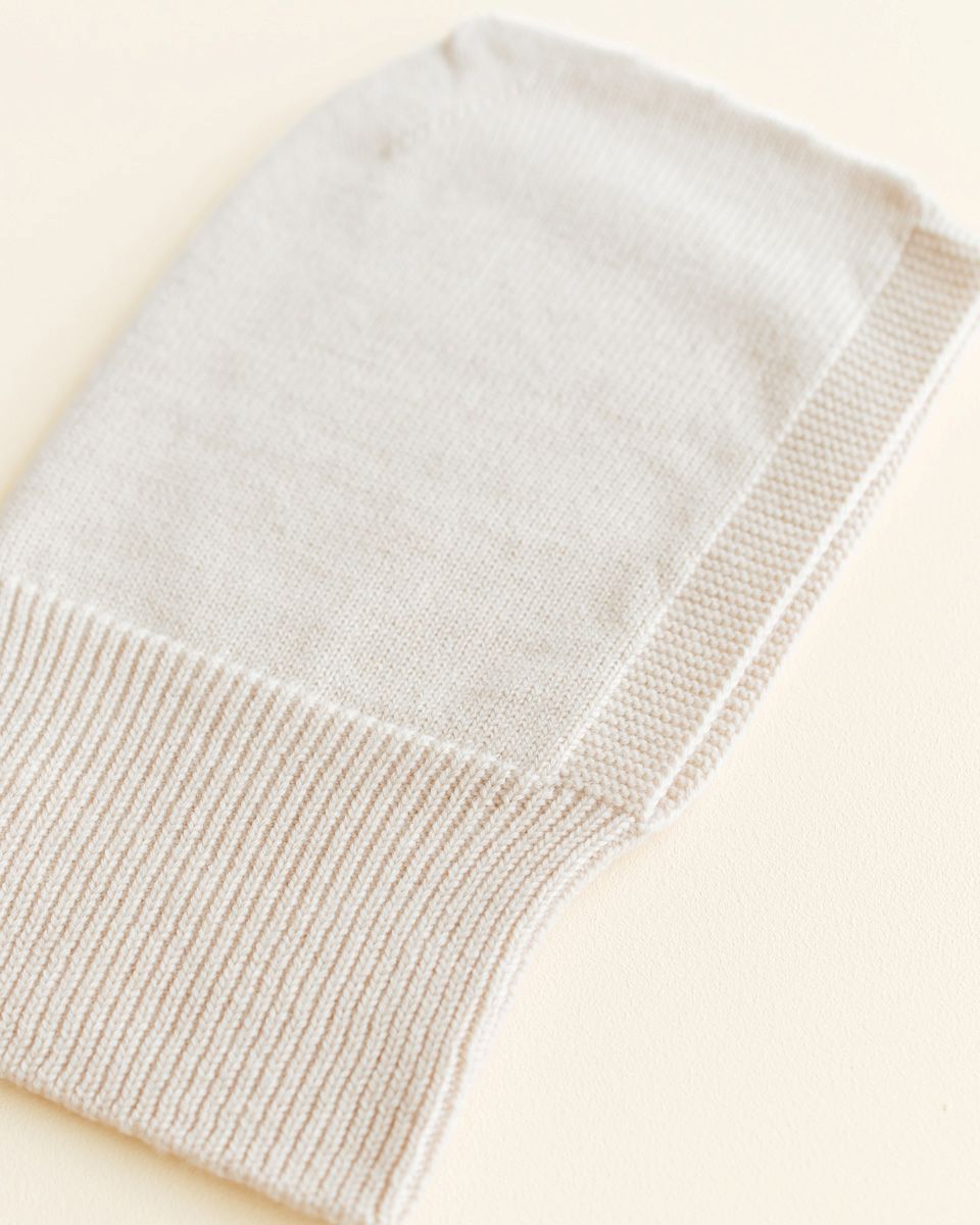 Balaclava eddy cream close up 