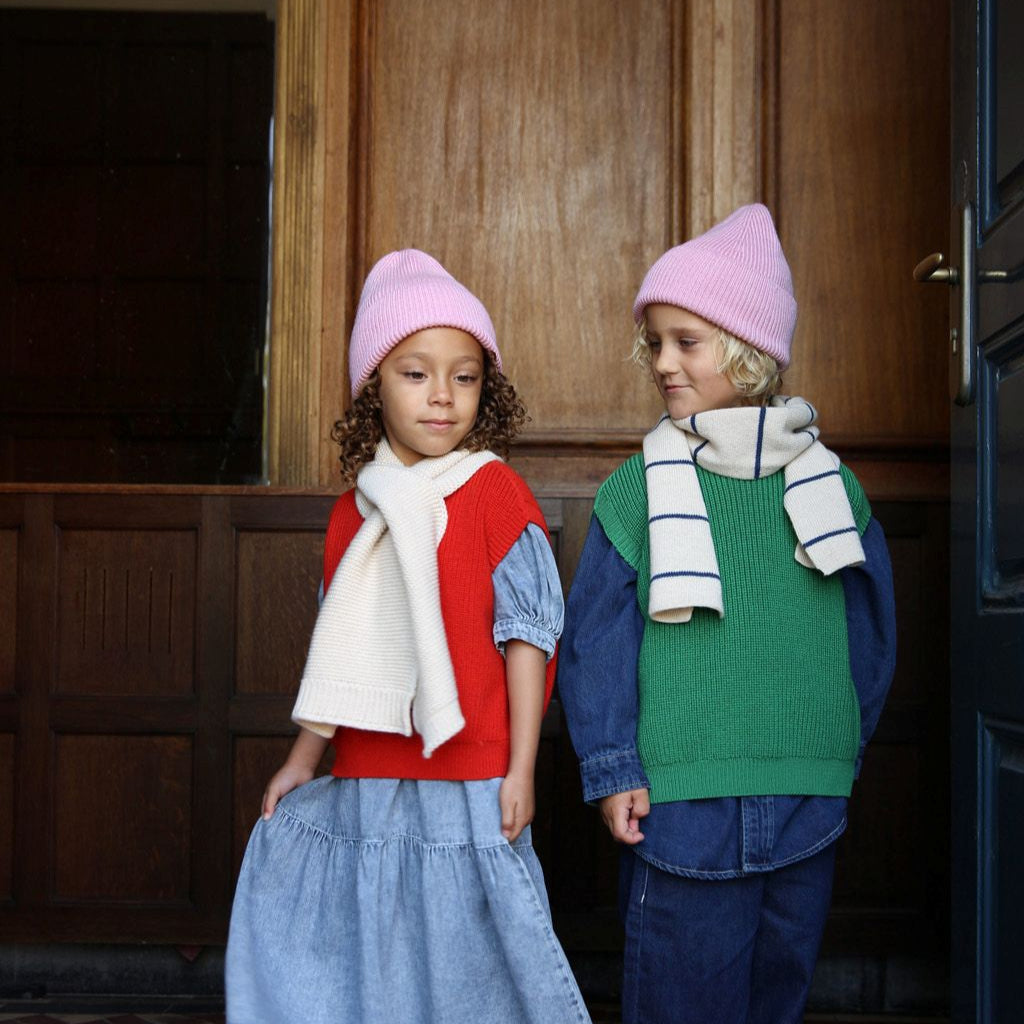 Kindjes met Beanie cotton candy op