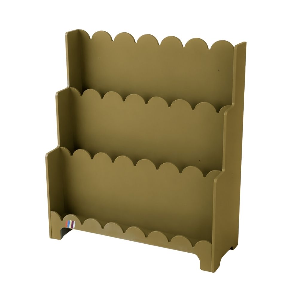 PRE-ORDER Boekenrek vintage green moss