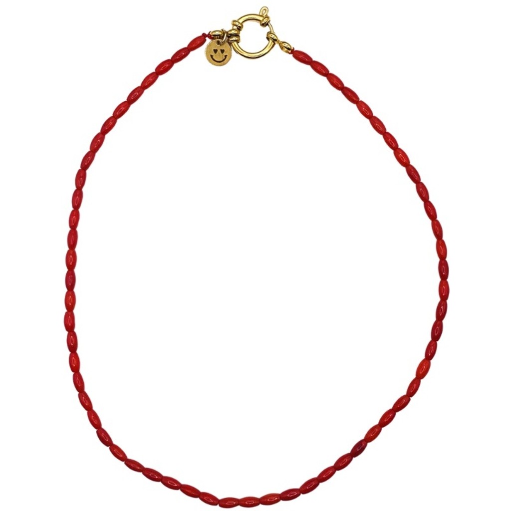 Tommy coral ketting