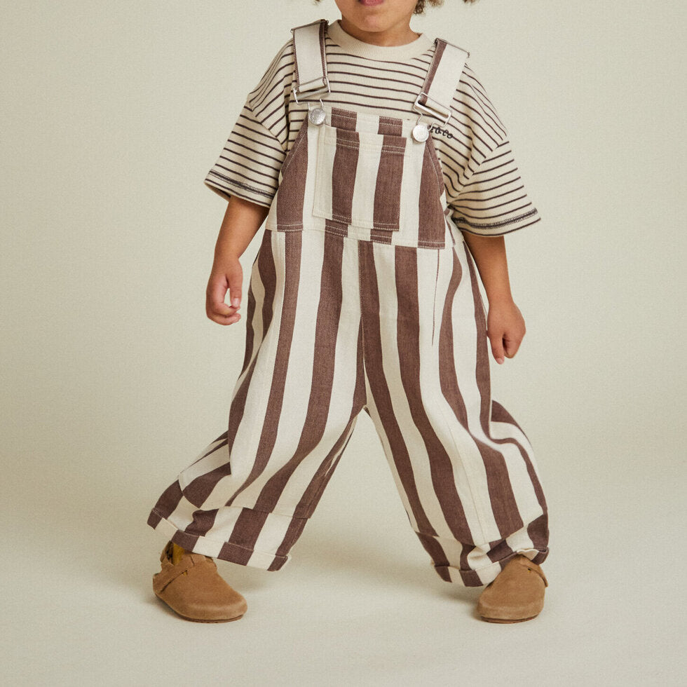 Blythe stripe dungaree