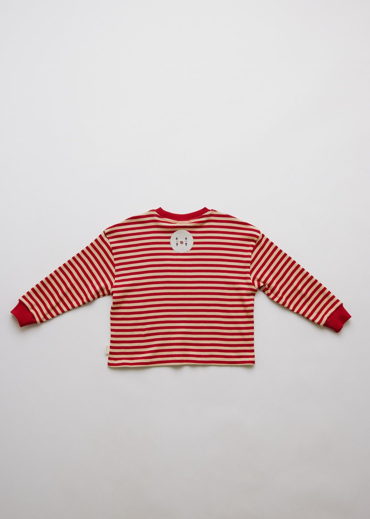 Longsleeve crimson stripe