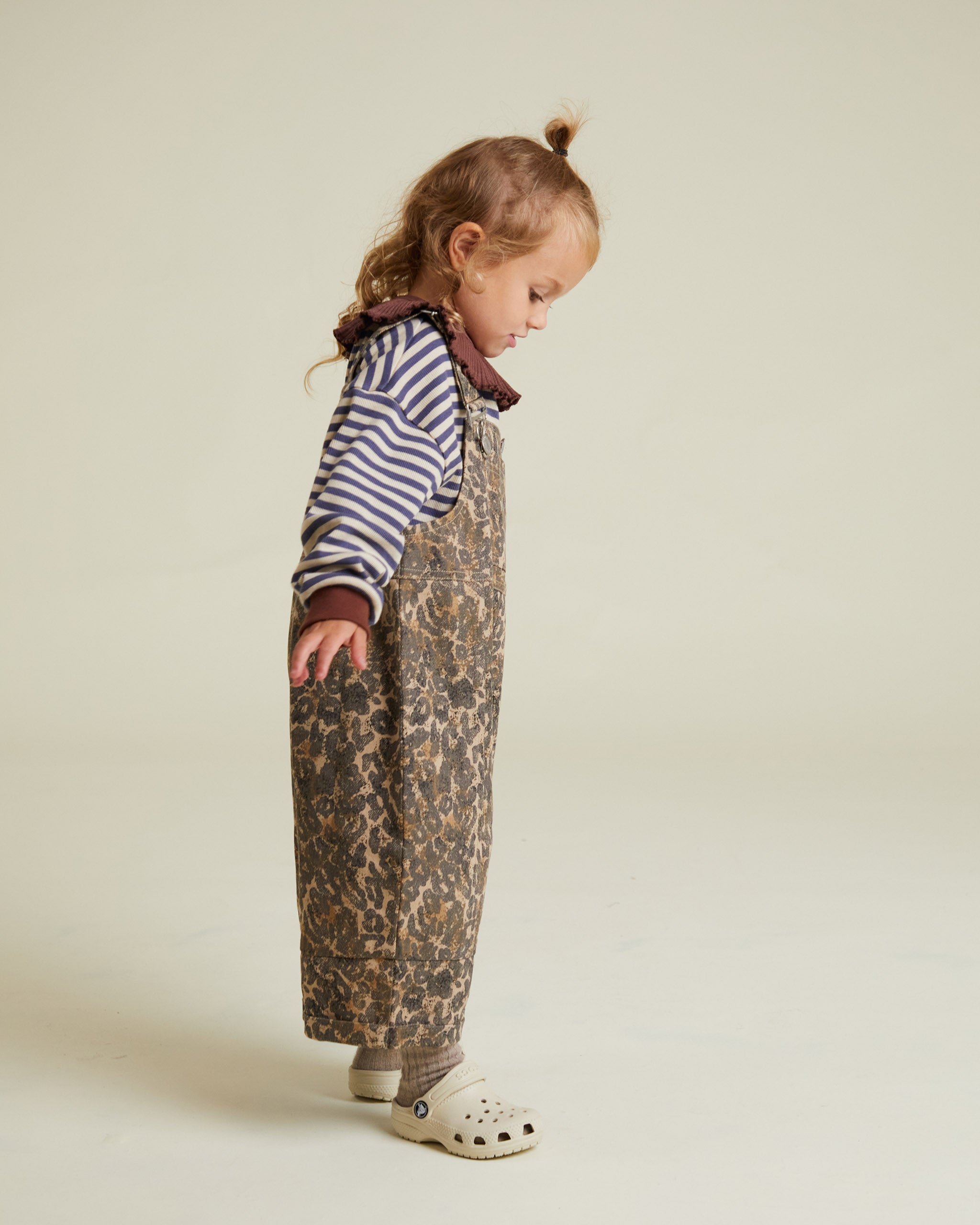 Blythe leopard dungaree