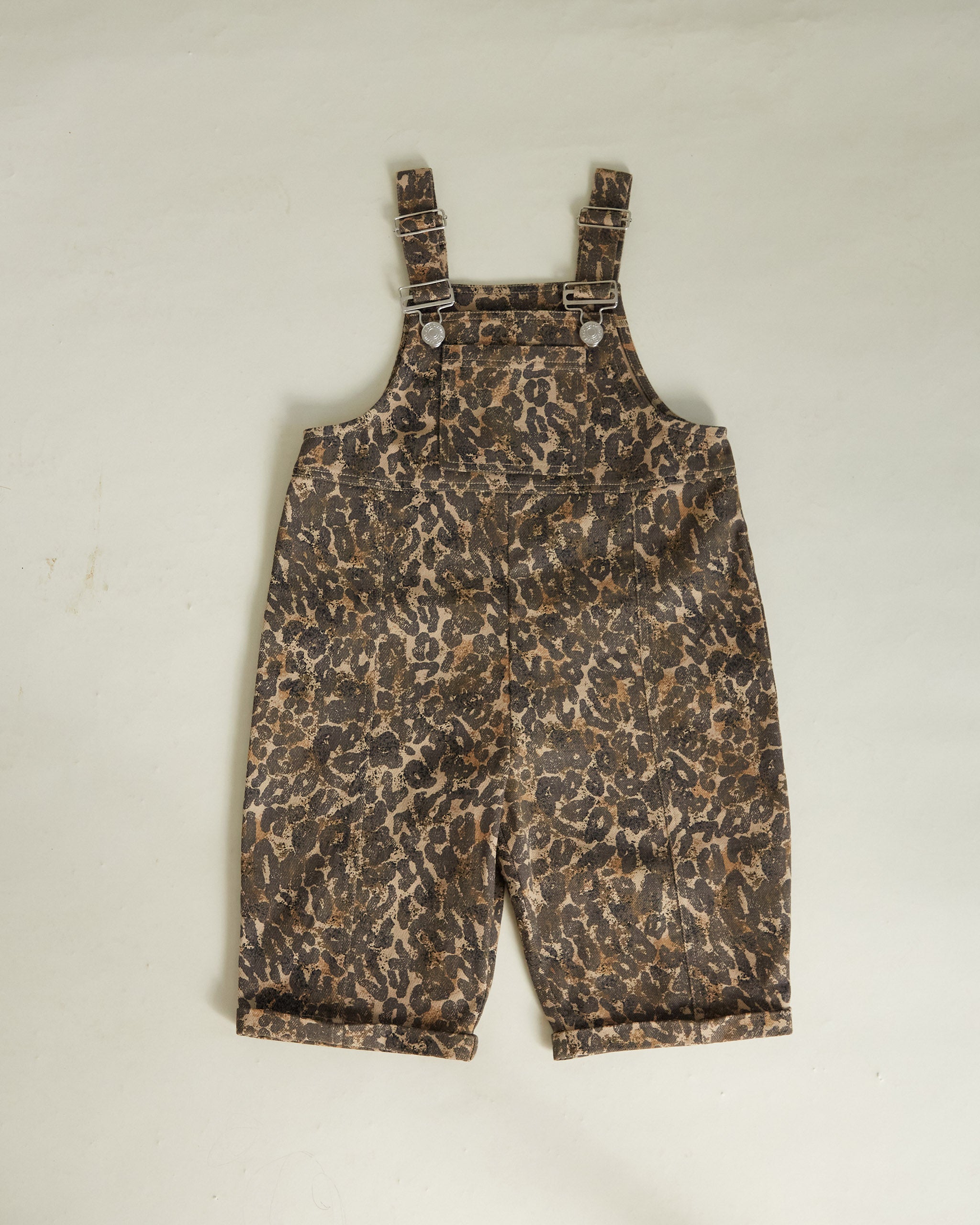 Blythe leopard dungaree