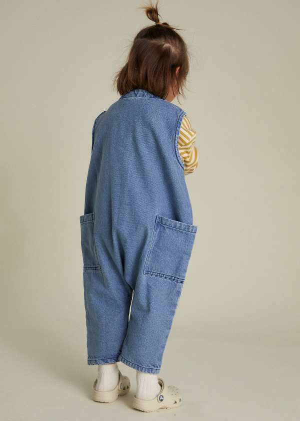 Wren denim overall