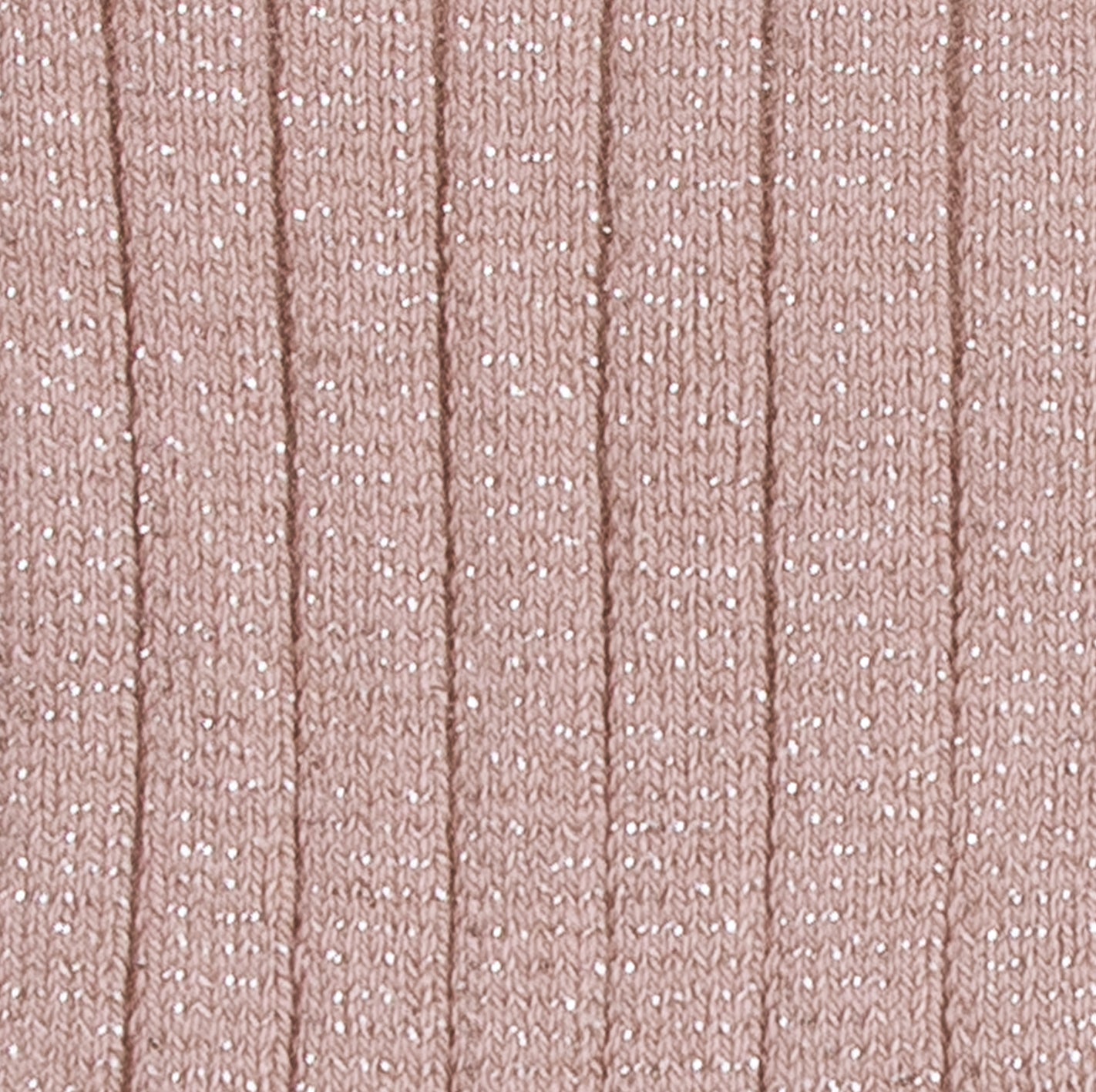 Collegien Sokken ribbed rose glitter