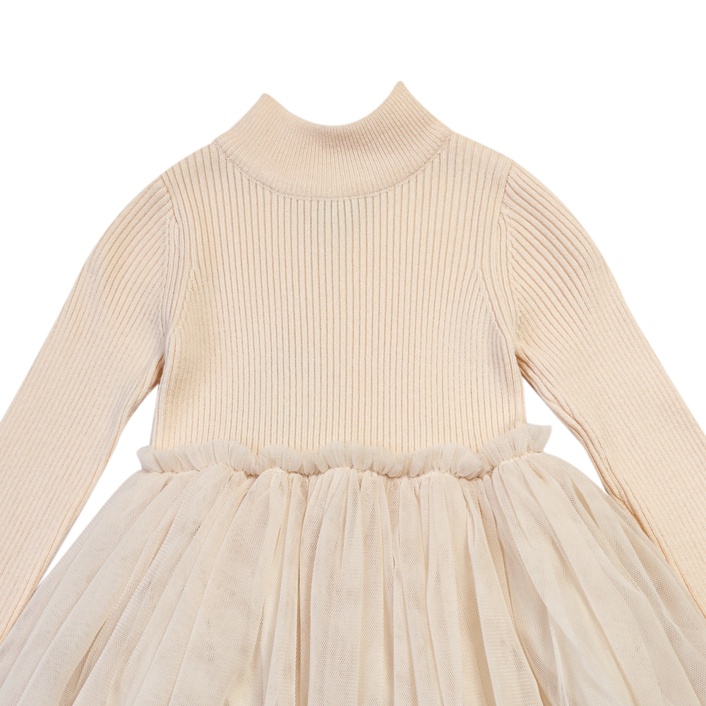 Donsje Lotus dress misty rose detail