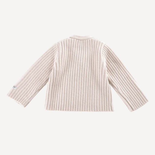 Elo cardigan soft blush achterzijde