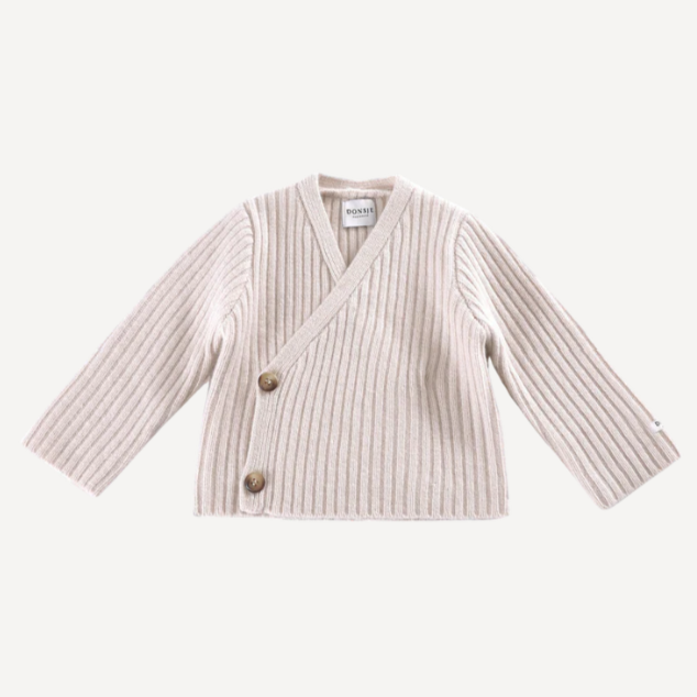 Elo cardigan soft blush voorzijde