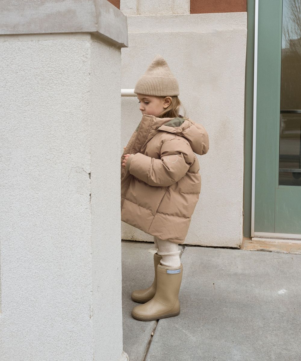 Manteau d'hiver sable unisexe édition limitée enfant