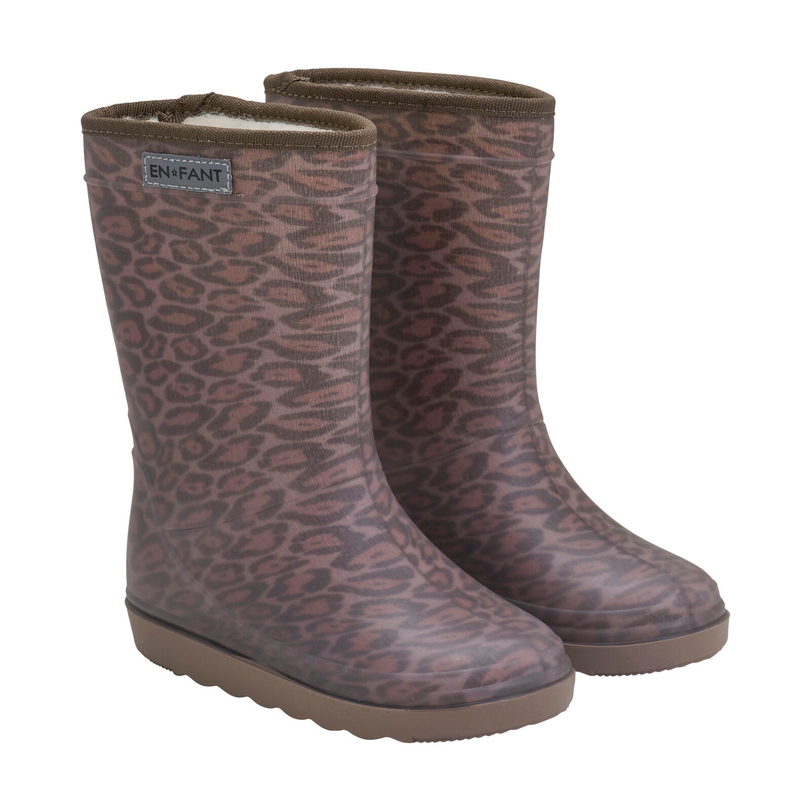 Thermoboots leopard pine bark enfant