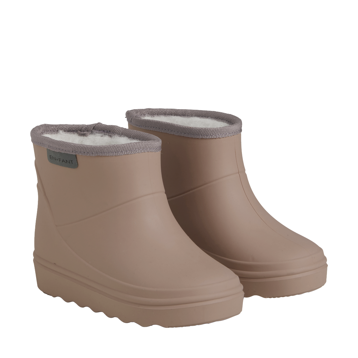 Enfant thermoboots portabella laag voorzijde