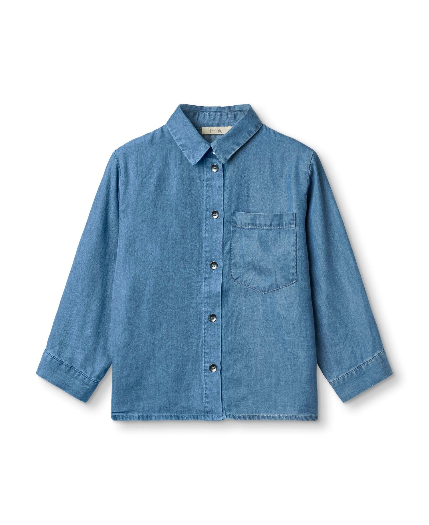 Fliink Oversized shirt denim