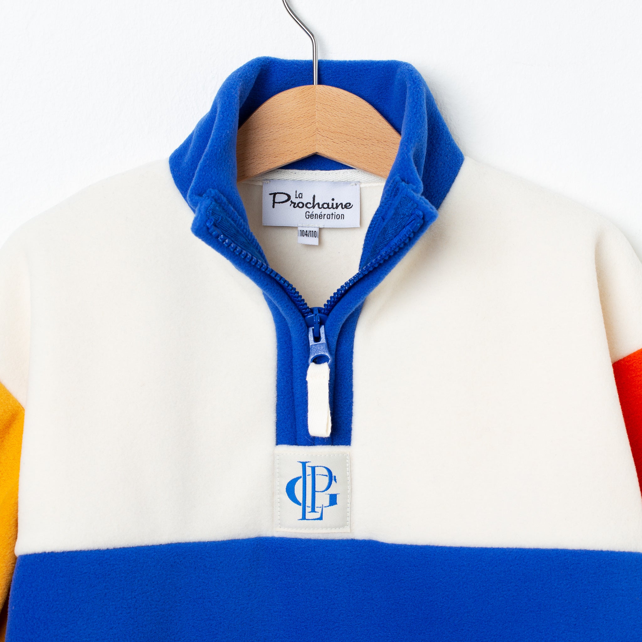 Atelier LPG Fleece zip blue