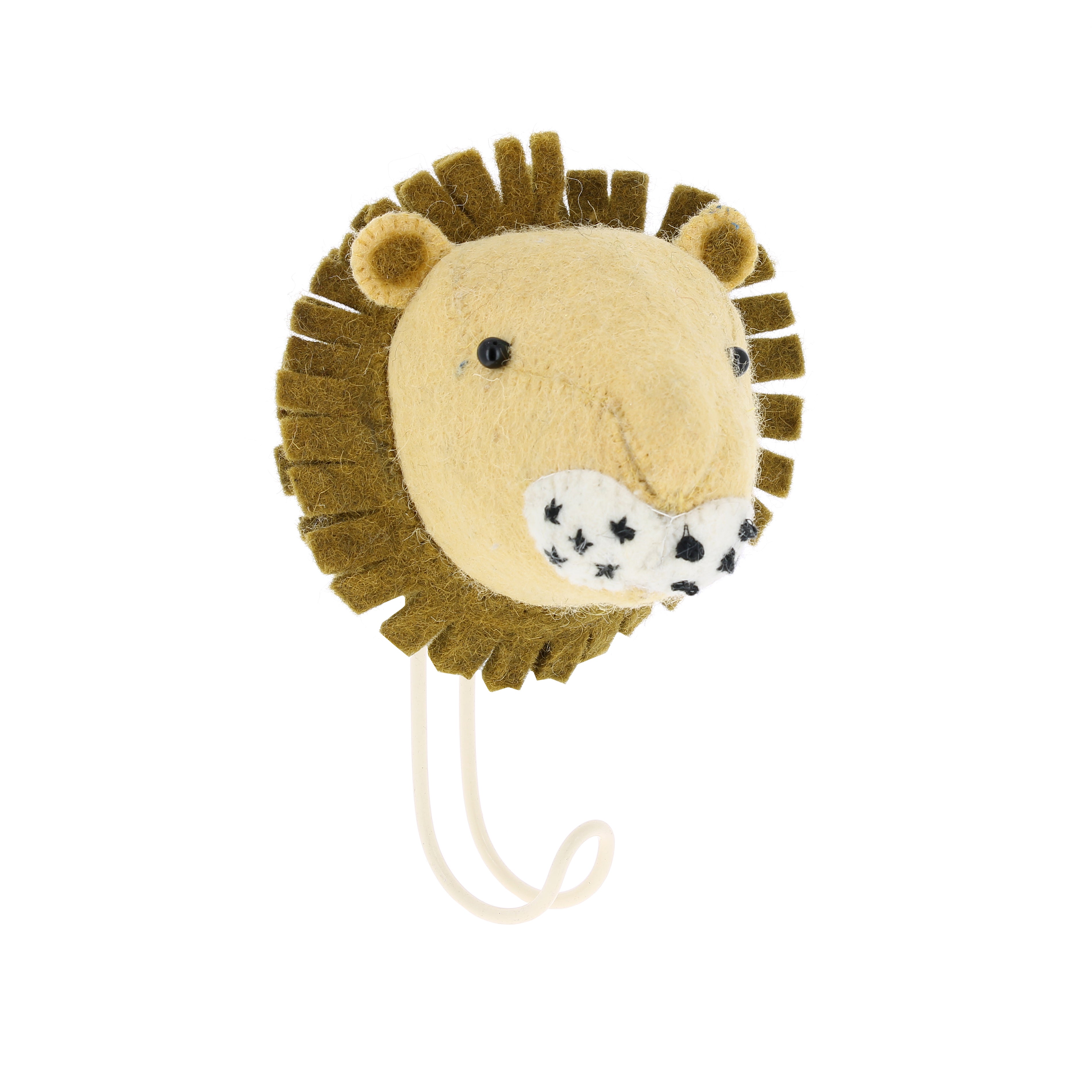 Haakje dierenkop leeuw