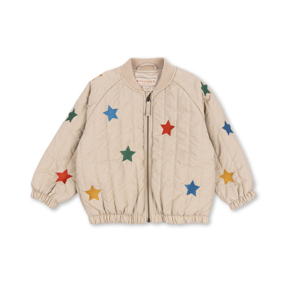 Konges Slojd juno bomber jacket stars voorkant