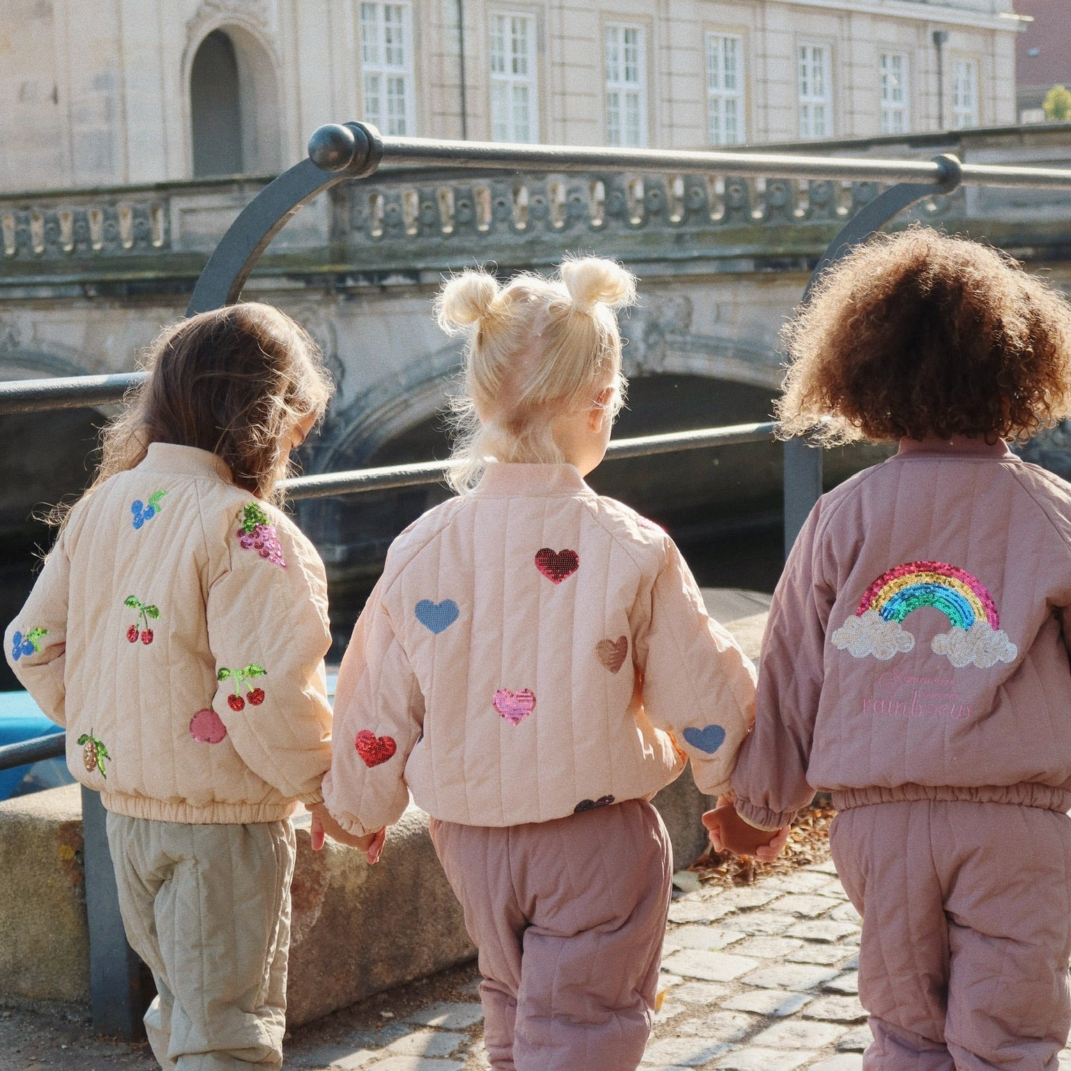 Juno bomber twilight mauve sequin