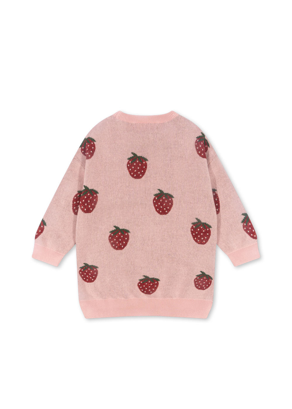 Konges Slojd lapis lurex knit dress achterkant