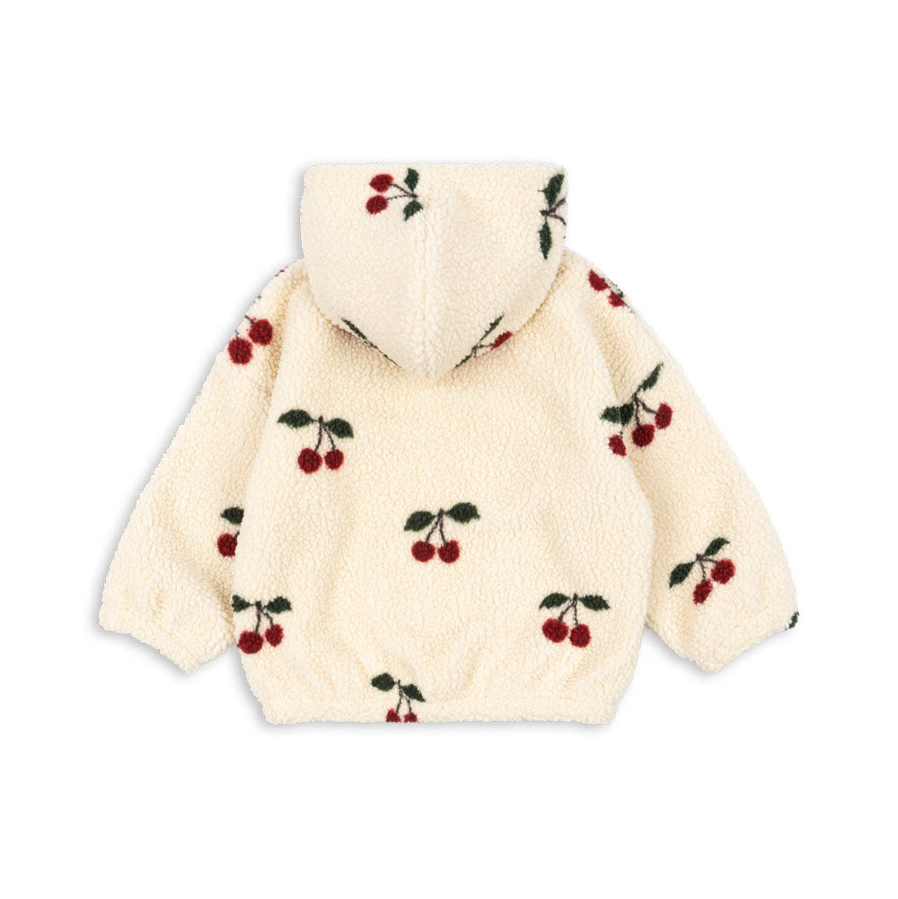 Teddy jacket grande cerise