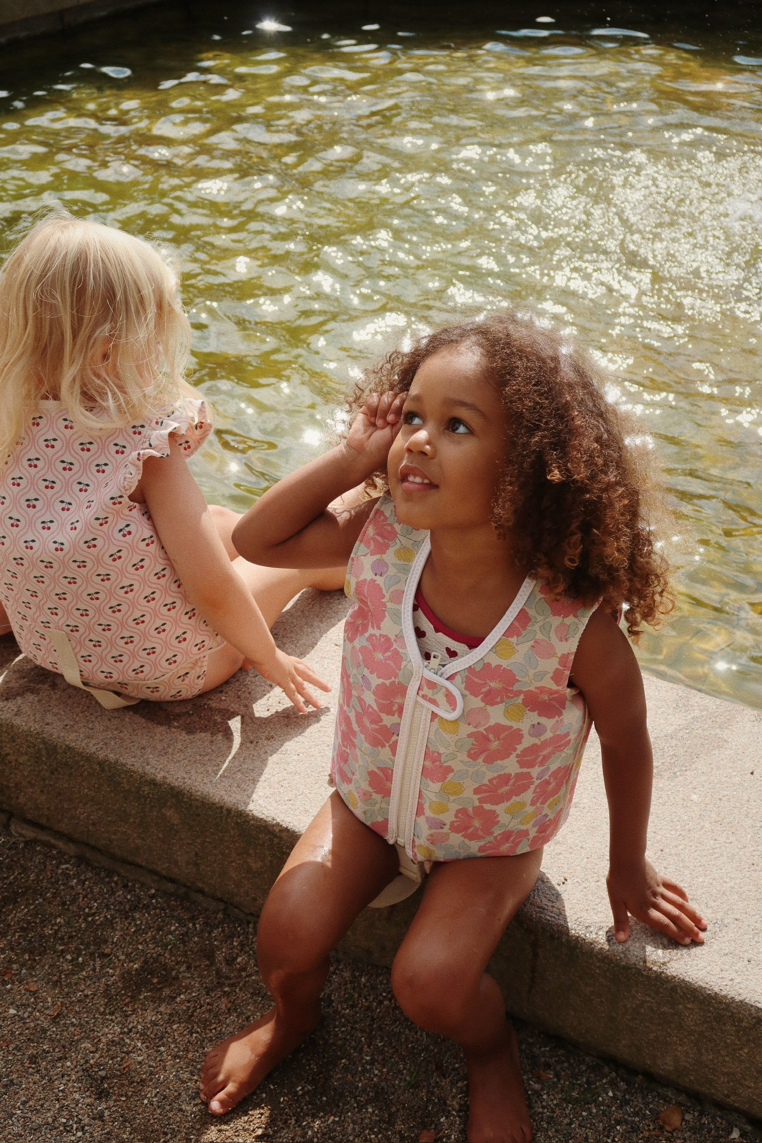 Zwemvest cherry frill