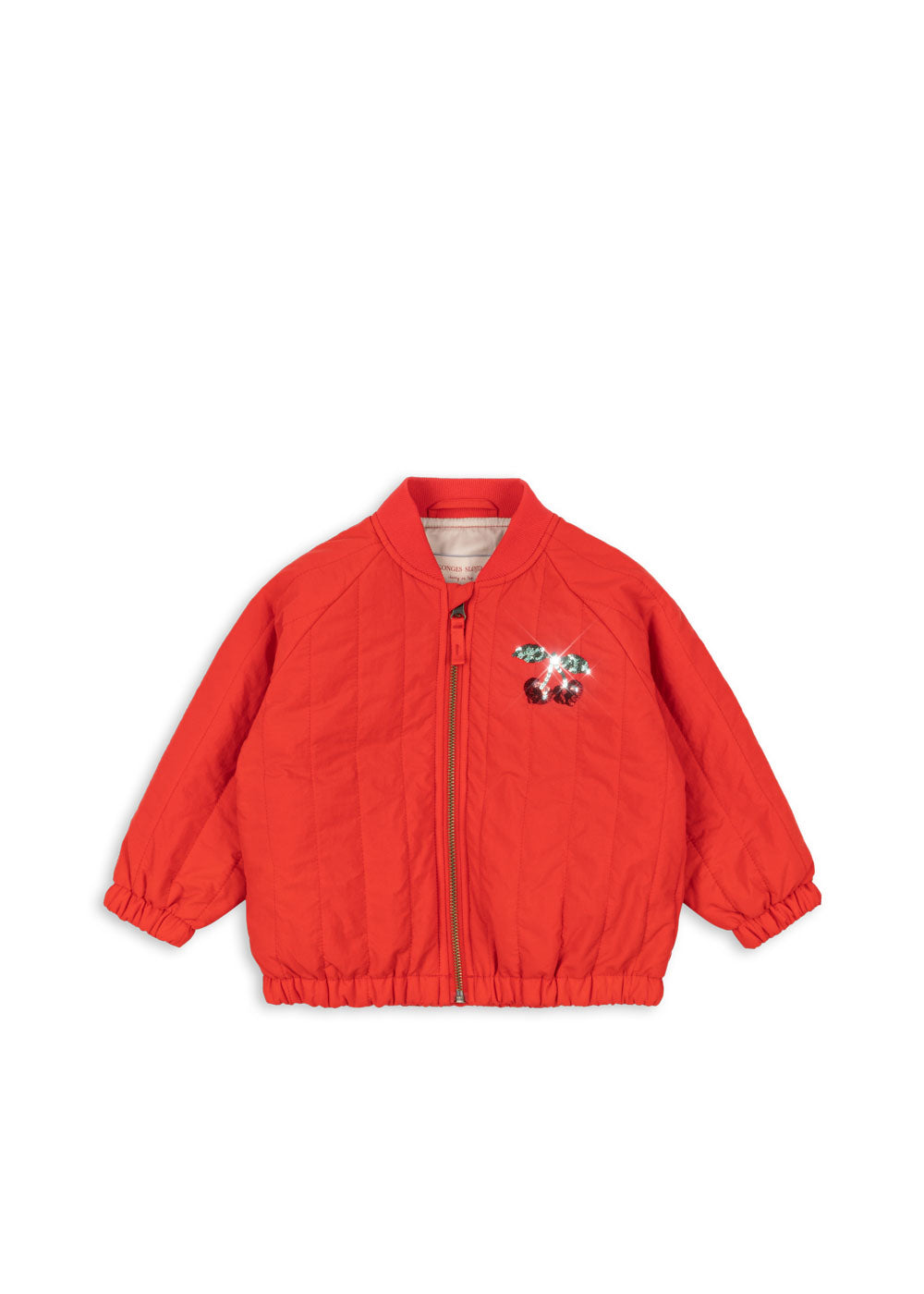 Juno bomber red fiery sequin