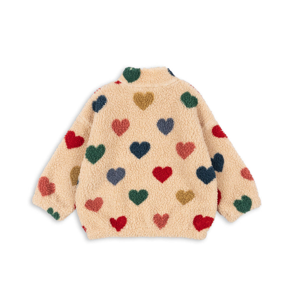 Konges slojd teddy jacket bon coeur achterkant