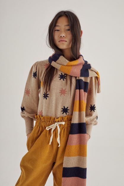 The New Society LENA Jumpers - STAR INTARSIA