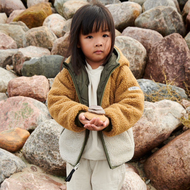 Liewood Jackson Reversible Jacket | Army Brown