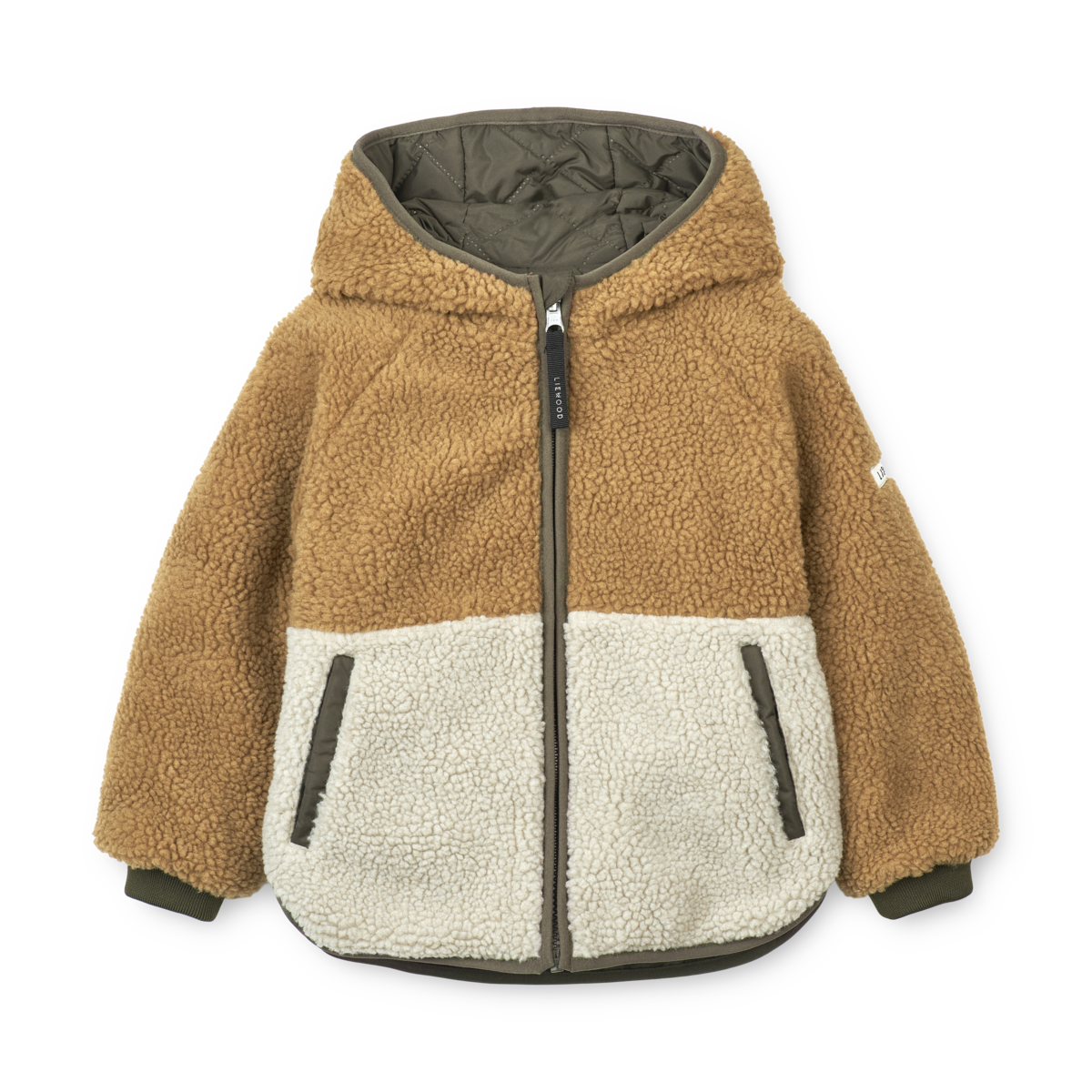 Liewood Jackson Reversible Jacket | Army Brown
