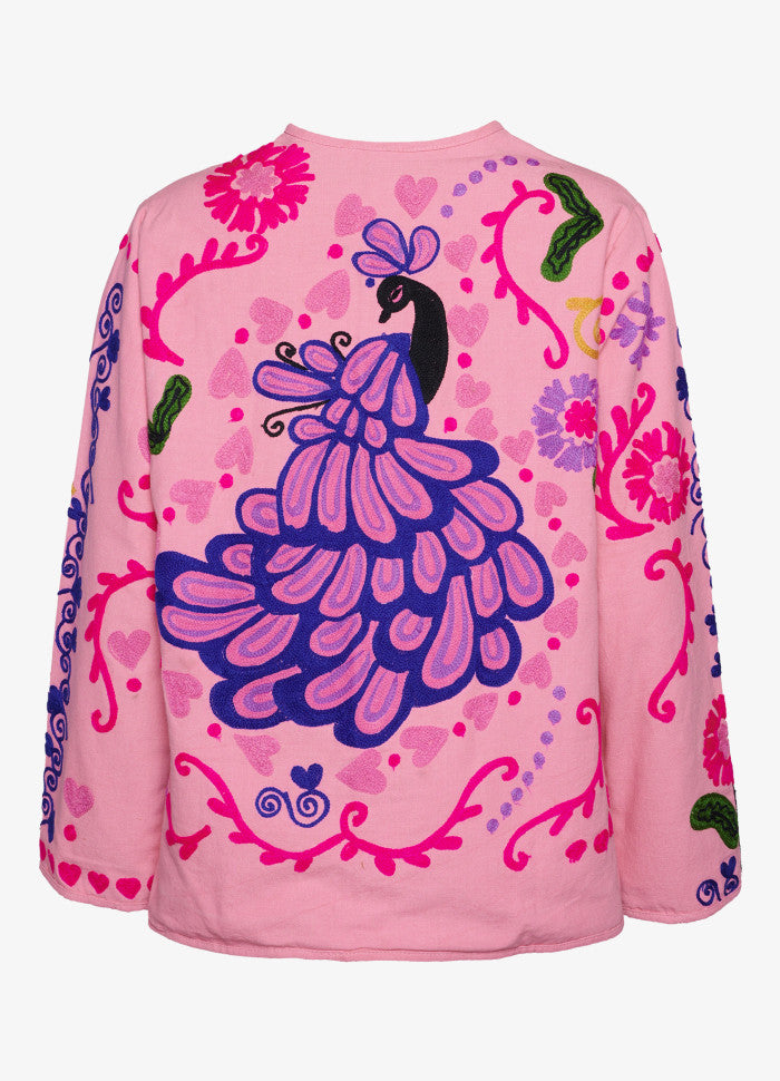 Maggie Jacket Light Rose Sissel eldelbo achterzijde