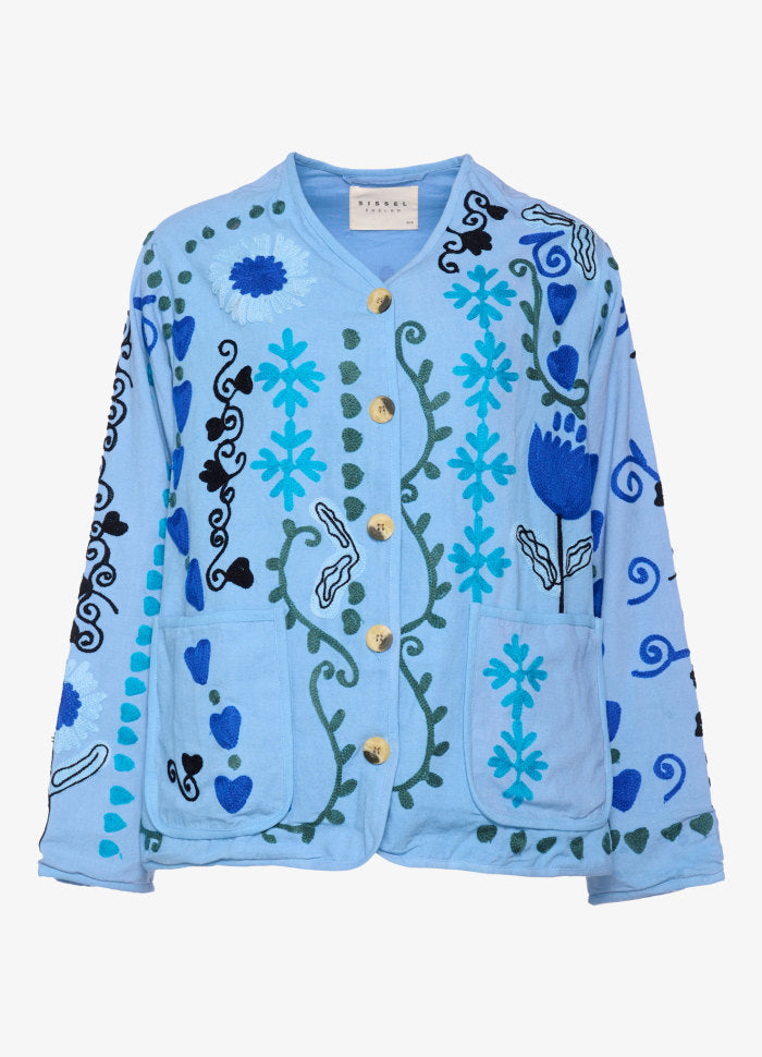 Sissel Edelbo Maggie Suzani Love Jacket Blue