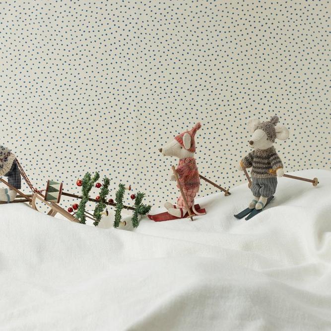 Maileg Winter mouse with skiset sister lifestyle