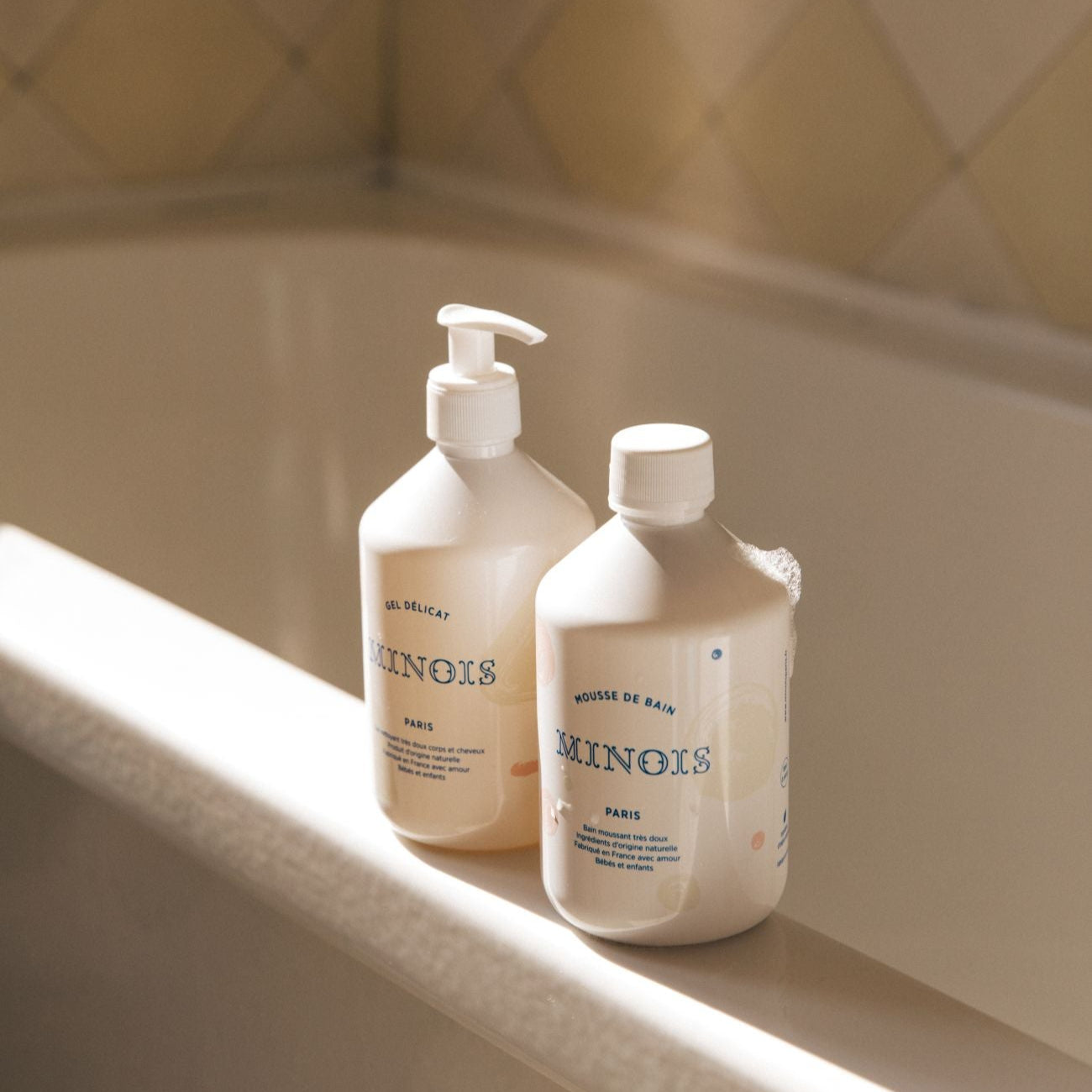 Minois paris Badschuim natuurlijk ingrediënten 500ML