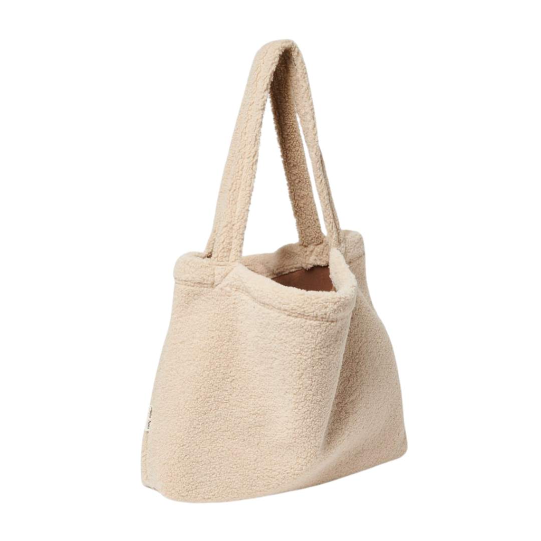 Studio NOOS Mom bag teddy beige