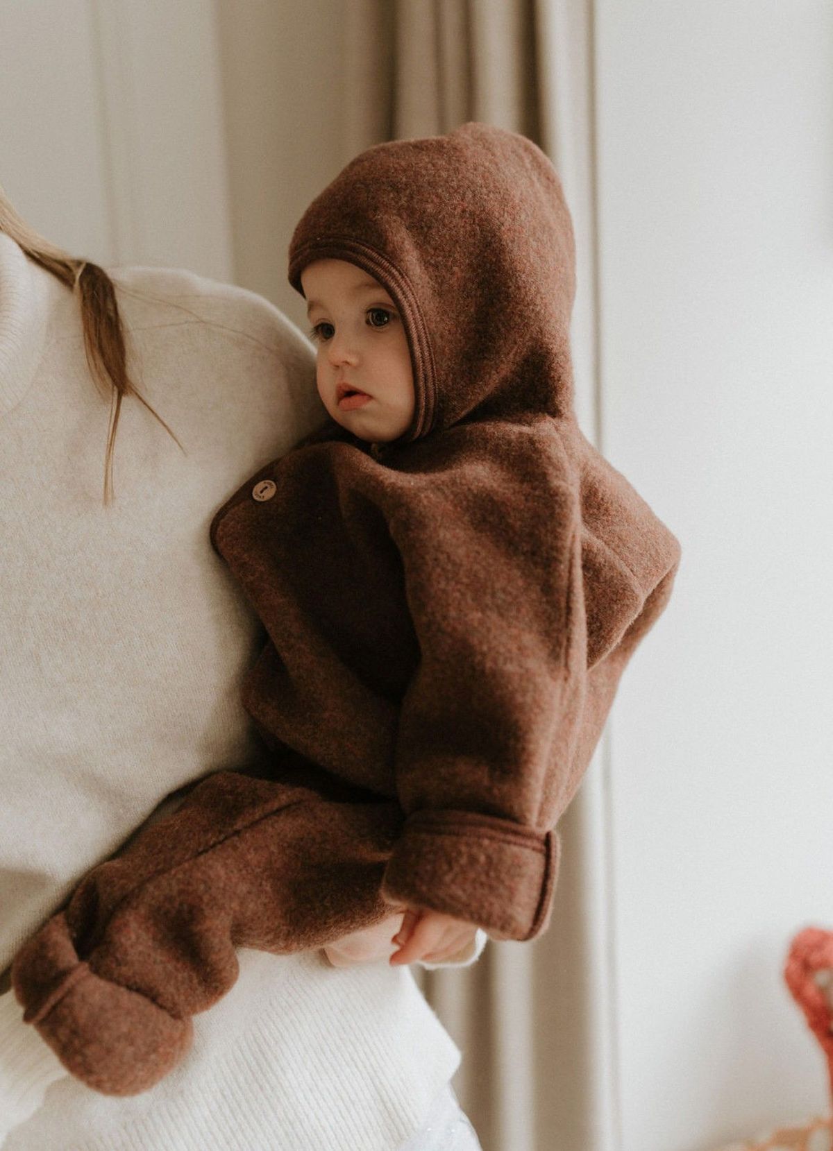 Overall wolfleece cinnamon