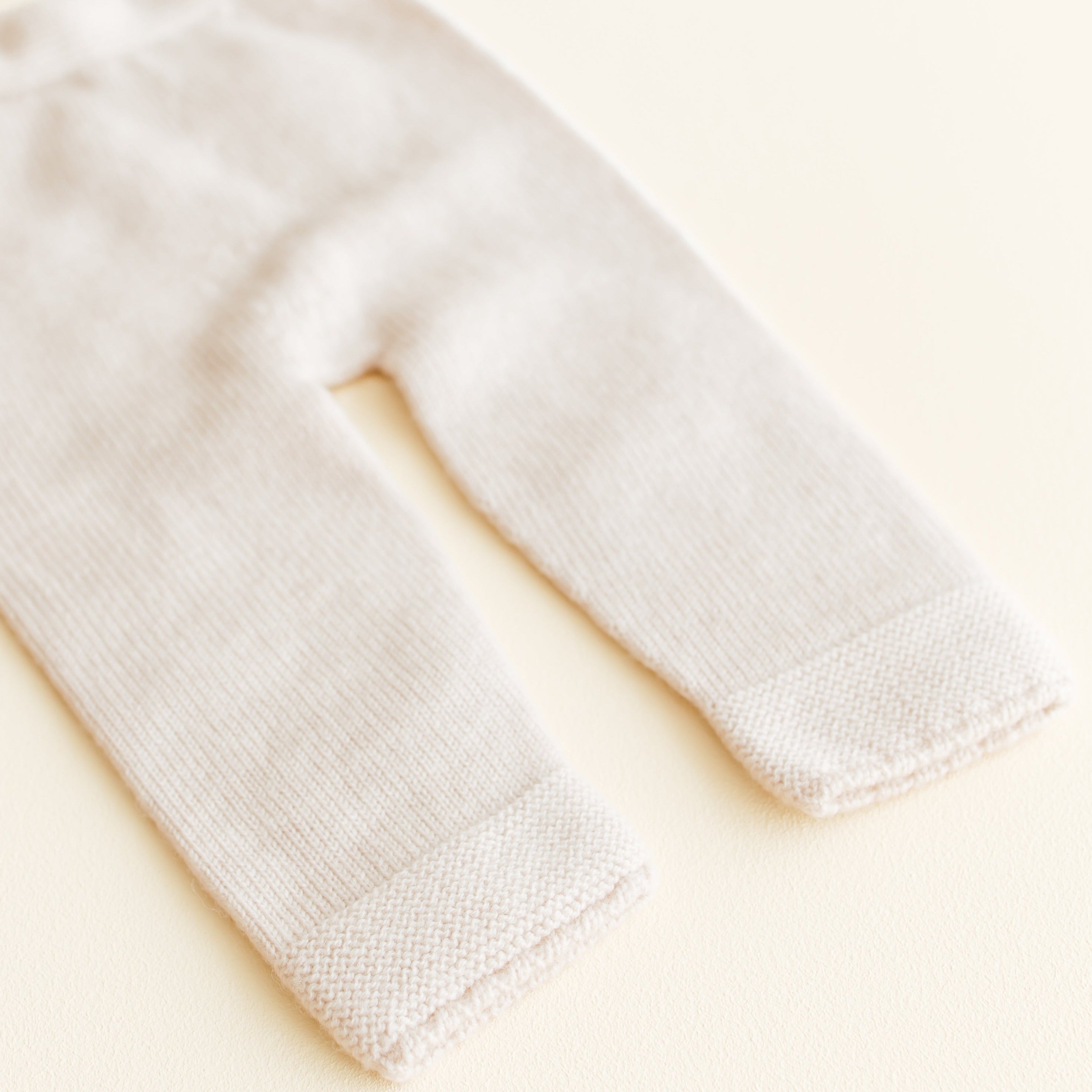 Pants Guido Cream Hvid zijkant.