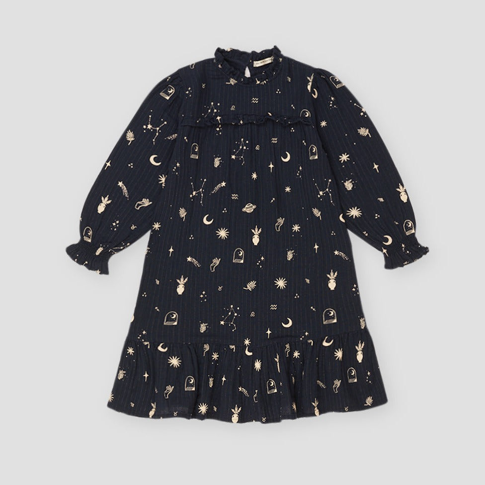 The New Society PAOLA DRESS - COSMOS PRINT