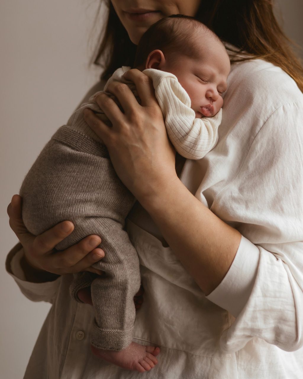 Zijkant Pants guido pebble hvid