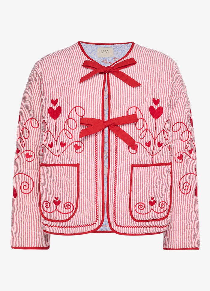 Pre-order Penny Jacket Red Stripes