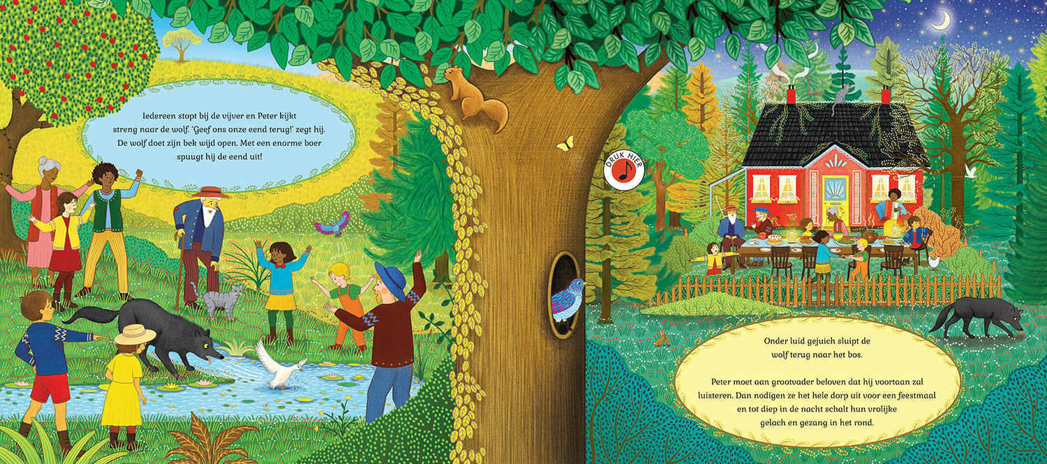 Peter en de wolf | het verhalen orkest 4+