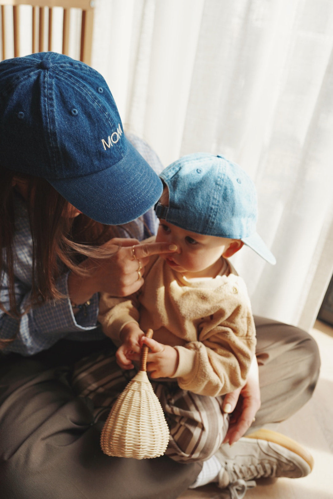 Petje gepersonaliseerde kids denim