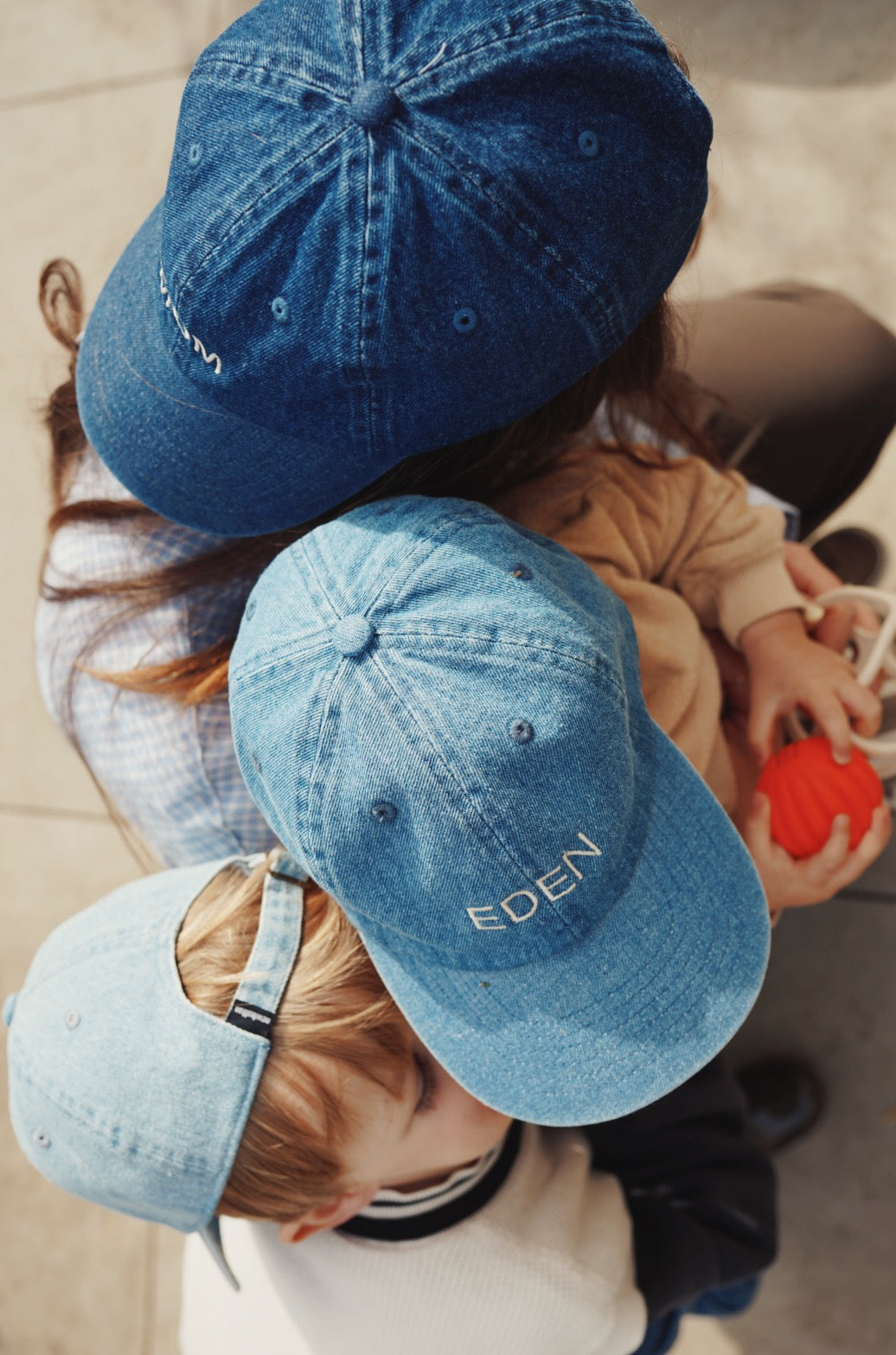 Petje gepersonaliseerde kids denim