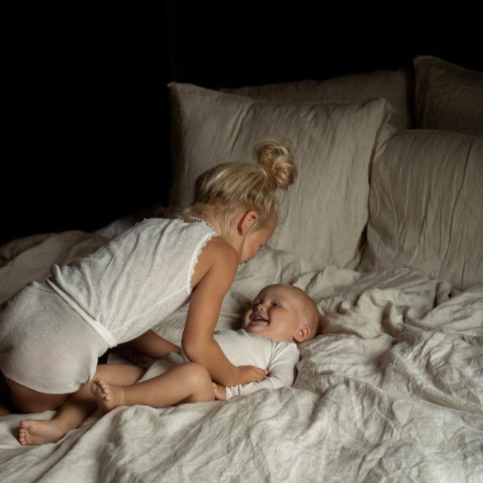 Pyjama hipster wol zijde